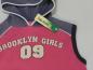 Preview: Kapuzenshirt Gr. 104 Rosa mit grauer Kapuze Brooklyn Girls