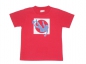 Preview: T-Shirt Gr. 104/110 purpur rot Bio