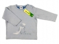 Preview: Sweatshirt Gr. 68 Petit Bateau hellblau mit Pinguin