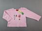 Preview: Langarmshirt Gr. 68/74 SALT AND PEPPER rosa mit Aufdruck - love