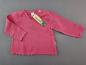 Preview: Stretchshirt Gr. 68/74 pink mit Glitzeraufdruck langarm