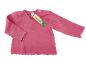 Preview: Stretchshirt Gr. 68/74 pink mit Glitzeraufdruck langarm