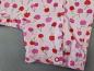 Preview: Kurzarmspieler Gr. 80 rosa pink/rote Kirschen