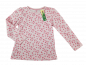 Preview: Langarmshirt Gr. 98 rosa mit vielen Herzchen