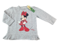 Preview: kuschliges Sweatshirt Gr. 74 Disney grau Minnie