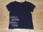 Preview: T-Shirt Gr. 116 Alive dunkelblau mit Glitzerschrift