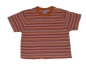 Preview: T-Shirt Gr. 68 Kuku orange geringelt