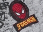 Preview: Achselshirt Gr. 110/116 Spiderman grau mit Spinnen