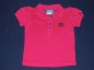 Preview: Blusenshirt Gr. 80/86 Topolino rot mit Blume - samtweich