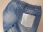 Preview: Stoffjeans Gr. 98/104 Benetton blau, rosa Cordel, Paillettentasche