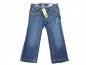 Preview: Stretchjeans Gr. 86 blau mit Blumen NEU