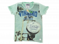 Preview: T-Shirt Gr. 146 Vingino hellgrün mit Aufdruck hinten und vorne
