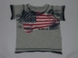 Preview: T-Shirt Gr. 68 Toys r us grau America Flagge * Zwillinge *