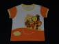 Preview: T-Shirt Gr. 68/74 Disneyland Paris orange/weiß Winnie Pooh