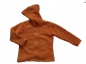 Preview: Kuschelfleecejacke Gr. 128 Jako-o orange mit Zipfelkaputze