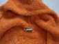 Preview: Kuschelfleecejacke Gr. 128 Jako-o orange mit Zipfelkaputze