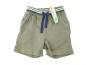 Preview: kurze Sommerhose Gr. 74 Topomini oliv mit Taschen und Gummibund