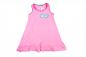 Preview: Shirtkleid Gr. 86/92 Benetton rosa mit Glitzerherzchen