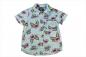 Preview: Hawaihemd Gr. 110/116 H&M hellblau mit Blumen