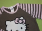 Preview: Ringelshirt Gr. 74/80 H&M Hello Kitty braun rosa