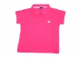 Preview: Poloshirt Gr. 86/92 pink mit kleiner Krone