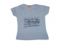 Preview: T-Shirt Gr. 92 hellblau mit Schrift und Glitzer