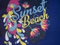 Preview: T-Shirt Gr. 98 dunkelblau Sunset Beach