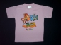 Preview: T-Shirt Gr. 104/110 JHK rosa mit Fischen