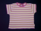 Preview: Ringelshirt Gr. 74/80 Pretty Girls gelb/rosa