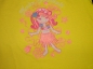 Preview: T-Shirt Gr. 92/98 Berti gelb mit Glitzergirly