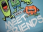 Preview: T-Shirt Gr. 98/104 C&A blau – Meet my friends