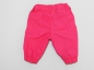 Preview: Sommerhose Gr. 62 pink mit Blumenapplication