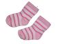 Preview: Ringelsocken 10cm Gr. 16-18 rosa