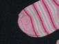 Preview: Ringelsocken 10cm Gr. 16-18 rosa