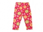 Preview: Leggins Gr. 74 NKD pink mit großen Blumen