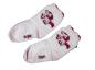 Preview: Socken 11cm Gr. 18-19 rosa Pferdchen