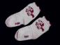 Preview: Socken 11cm Gr. 18-19 rosa Pferdchen