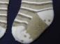 Preview: Stoppersocken Newborn braun/weiss