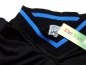 Preview: Sportshirt Gr. 128/134 schwarz/blau ohne Arm