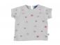 Preview: T-Shirt Gr. 62/68 Topolino weiß mit Stickmotiven