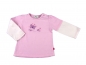 Preview: Langarmshirt Gr. 74 rosa 2 Lagenlook