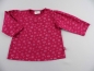 Preview: Langarmshirt Gr. 74 pink mit Schmetterlingen