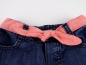 Preview: Sommerjeans Gr. 68/74 Mothercare blau mit Schleife