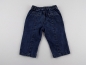 Preview: Sommerjeans Gr. 68/74 Mothercare blau mit Schleife