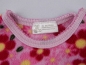 Preview: Fleecepullover Gr. 74 rosa mit roten Blumen