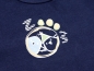 Preview: T-Shirt Gr. 62 Baby Butt blau mit Aufdruck