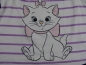 Preview: T-Shirt Gr. 68 H&M weiß/lila mit Katze