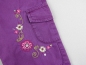 Preview: Sommerhose Gr. 68/74 flieder mit Blumenapplication