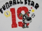 Preview: T-Shirt Gr. 86 Topolino weiß/schwarz  Fußball Star