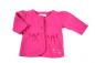 Preview: Sweatjacke Gr. 56/62 pink mit Schleifchen